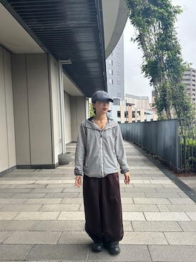 「Columbia（コロンビア）のアイテム」を使った、mogiさん（レディース・159cm）の夏コーディネート