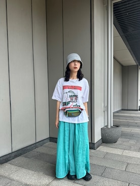 mogiさん（レディース・159cm）の夏コーディネート