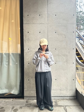 「Columbia（コロンビア）のアイテム」を使った、mogiさん（レディース・159cm）の春コーディネート