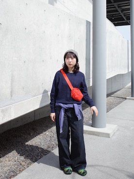 「arth（アース）のアイテム」を使った、mogiさん（レディース・159cm）の春コーディネート