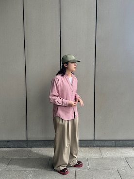 「Chapeau d' O（シャポードオー）のアイテム」を使った、mogiさん（レディース・159cm）の春コーディネート