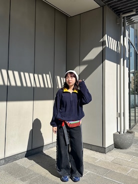 「Knuth Marf（クヌースマーフ）のアイテム」を使った、mogiさん（レディース・159cm）の冬コーディネート