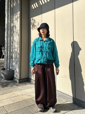 「arth（アース）のアイテム」を使った、mogiさん（レディース・159cm）の冬コーディネート