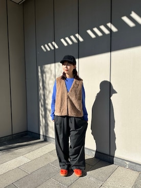 mogiさん(レディース・159cm)の冬コーディネート