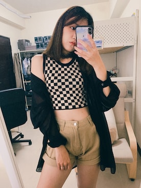 「VII&CO（VII&CO）のアイテム」を使った、馥さん（レディース・165cm）の春コーディネート