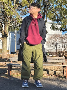 「triple s」｜Coingさん（メンズ・167cm）の冬コーディネート