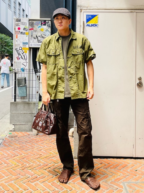 NAVAL FATIGUE SHIRT / ネイバル ファティーグ シャツ / AVIREX / アヴィレックス