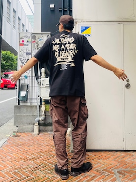 庄子　恵さん（メンズ・179cm）の夏コーディネート