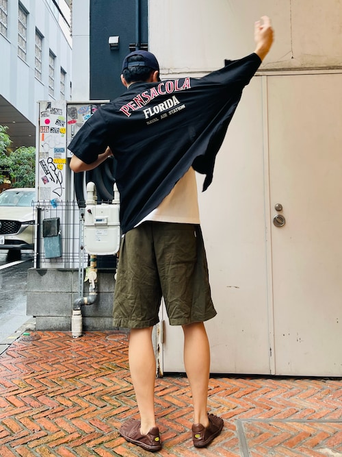 EMBROIDERED BLUE ANGELS 半袖Tシャツ