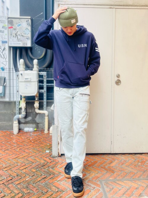 NAVAL PULLOVER PARK  / ネイバル プルオーバー パーカー / AVIREX / アヴィレックス