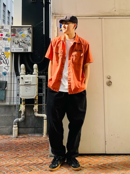 EMBROIDERED BLUE ANGELS 半袖Tシャツ