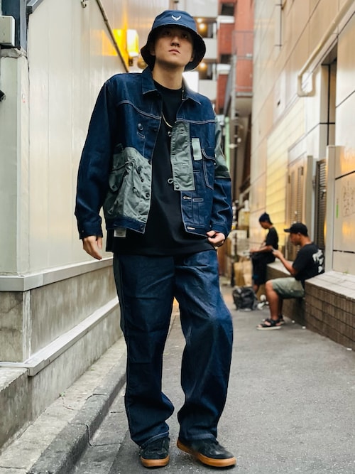 《CROSSOVER》5POCKET DENIM PANTS / ファイブポケット デニムパンツ / AVIREX / アヴィレックス