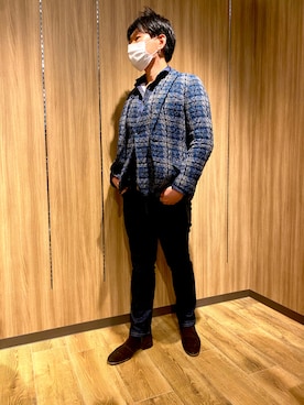 「オシャレ好き」｜ふわポメさん（メンズ・170cm）の秋コーディネート