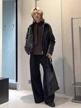 「アイテム（ブーツ）」を使った、けいしさん（メンズ・168cm・20代）の秋コーディネート