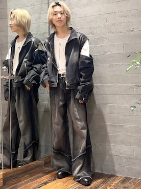 「アイテム（ブルゾン）」を使った、けいしさん（メンズ・170cm・20代）の夏コーディネート
