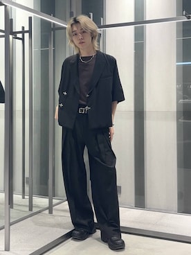 「HARE（ハレ）のアイテム」を使った、けいしさん（メンズ・168cm）の春コーディネート