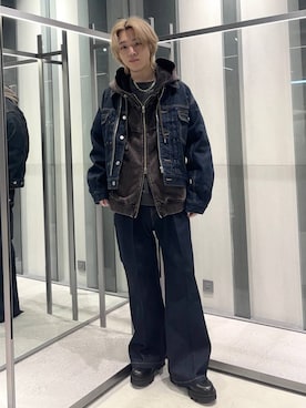 けいしさん（メンズ・168cm）の冬コーディネート