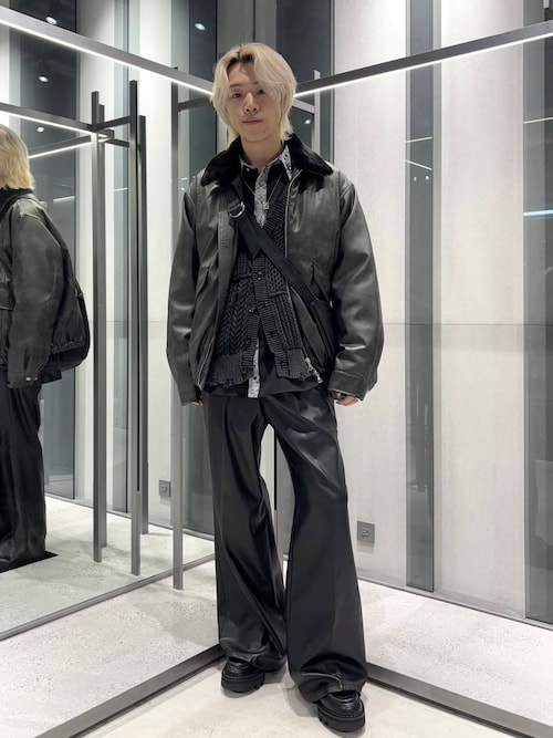 セール】BIGダメージZIPカーディガン(HARE)（カーディガン/ボレロ