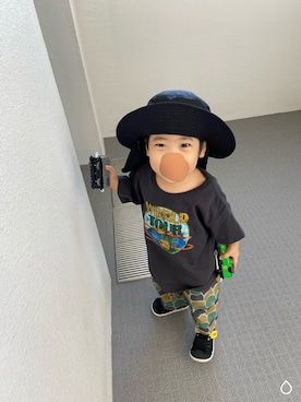 Atsu10さん（キッズ・80cm）の秋コーディネート