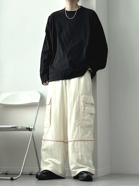 「a2o（エーツーオー）のアイテム」を使った、まほーんさん（メンズ・176cm）の冬コーディネート