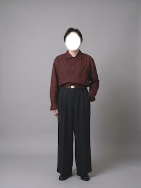 「COS（コス）のアイテム」を使った、yasuさん（メンズ・165cm）の秋コーディネート