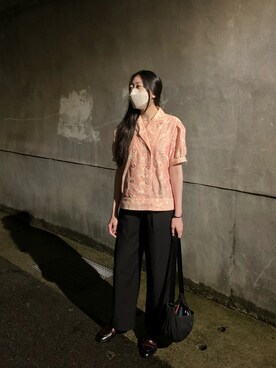 「台灣品牌」｜蔓さん（レディース・165cm）の秋コーディネート