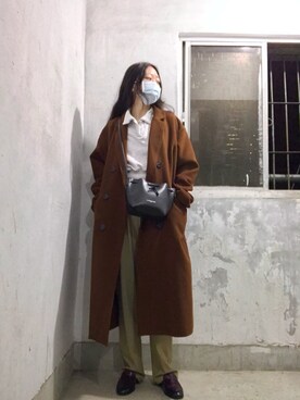 「台灣品牌」｜蔓さん（レディース・165cm）の冬コーディネート