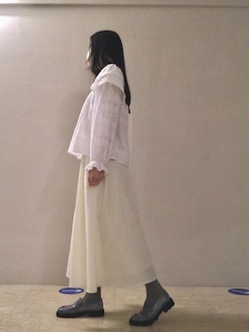 「台灣品牌」｜蔓さん（レディース・165cm）の春コーディネート