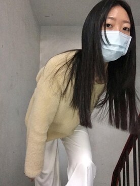 「台灣品牌」｜蔓さん（レディース・165cm）の春コーディネート