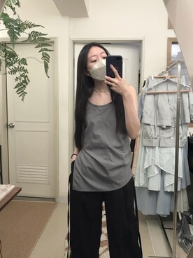 「台灣品牌」｜蔓さん（レディース・165cm）の秋コーディネート