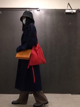 「STEVE MONO」｜蔓さん（レディース・165cm）の春コーディネート
