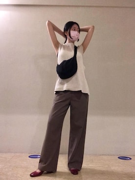 「台灣品牌」｜蔓さん（レディース・165cm）の夏コーディネート