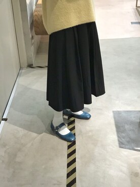 「MEIER.Q（マイヤーキュー）のアイテム」を使った、蔓さん（レディース・165cm）の秋コーディネート