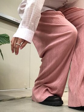 「韓國代購」｜蔓さん（レディース・165cm）の春コーディネート