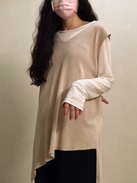 「台灣品牌」｜蔓さん（レディース・165cm）の秋コーディネート