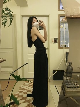 「台灣品牌」｜蔓さん（レディース・165cm）の夏コーディネート
