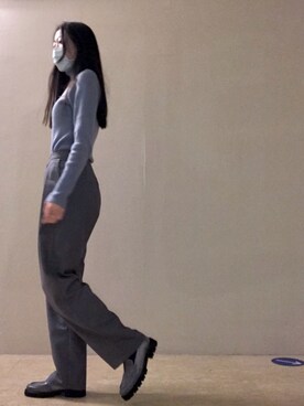「台灣品牌」｜蔓さん（レディース・165cm）の冬コーディネート
