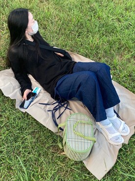 「台灣品牌」｜蔓さん（レディース・165cm）の秋コーディネート