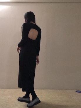 「PAZZO」｜「アイテム（ワンピース/ドレス）」を使った、蔓さん（レディース・165cm）の春コーディネート