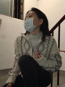 「French Connection  （-）のアイテム」を使った、蔓さん（レディース・165cm）の春コーディネート