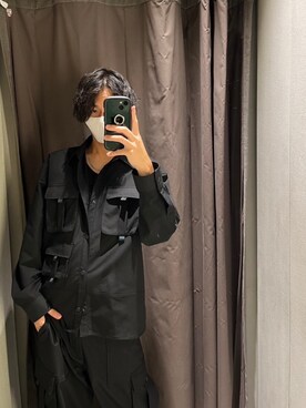 「LHME（エルエイチエムイー）のアイテム（アクセサリー）」を使った、nidanidaさん（メンズ・178cm）の春コーディネート