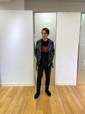 「ALLSAINTS（オールセインツ）のアイテム」を使った、Macleanさん（メンズ・173cm）の秋コーディネート