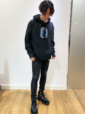 「ALLSAINTS（オールセインツ）のアイテム」を使った、Macleanさん（メンズ・173cm）の秋コーディネート