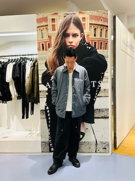 「ALLSAINTS（オールセインツ）のアイテム（その他アウター）」を使った、Macleanさん（メンズ・173cm）の秋コーディネート