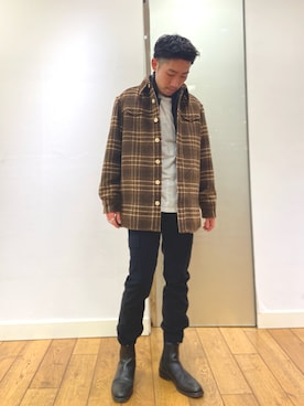 「レイアード」｜Macleanさん（メンズ・173cm）の春コーディネート