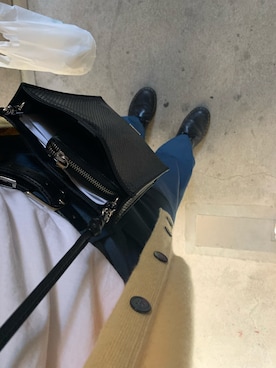 「Paul Smith（ポールスミス）のアイテム（財布）」を使った、RINTO（相互）さん（メンズ・176cm）の秋コーディネート