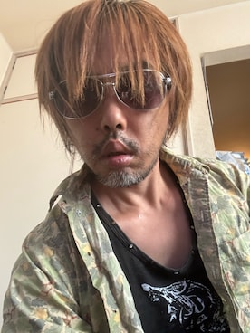 「アイテム（タンクトップ）」を使った、trainマンさん（メンズ・174cm・40代）の夏コーディネート