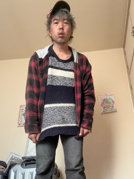「アイテム（その他アウター）」を使った、trainマンさん（メンズ・174cm・40代）の秋コーディネート