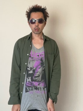 「Right-on（ライトオン）のアイテム（ジャケット/アウター）」を使った、trainマンさん（メンズ・176cm）の冬コーディネート