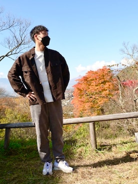 りょーごさん（メンズ・170cm）の冬コーディネート